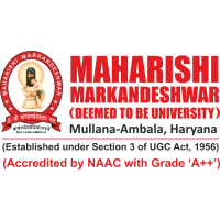 Maharishi Markandeshwar University (MMU) Mullana, Ambala Logo